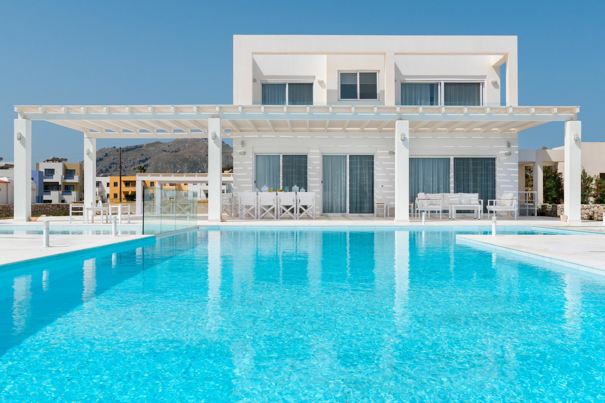 Maria & Nada Beachfront Villas Kolymbia Exterior foto
